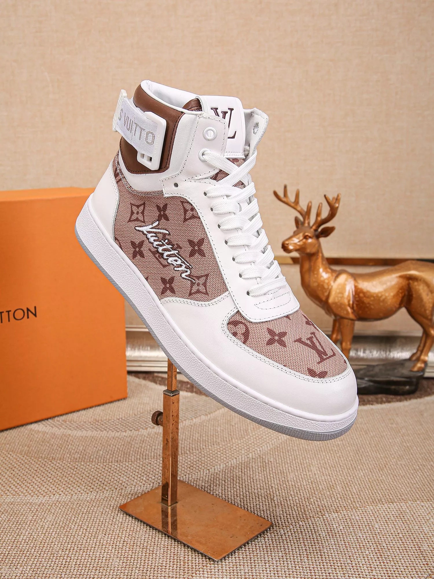 Louis Vuitton High Tops Shoes For Men Practical 3396