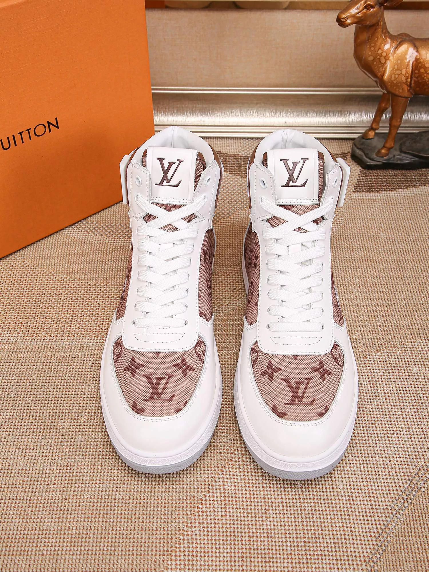 Louis Vuitton High Tops Shoes For Men Practical 3396