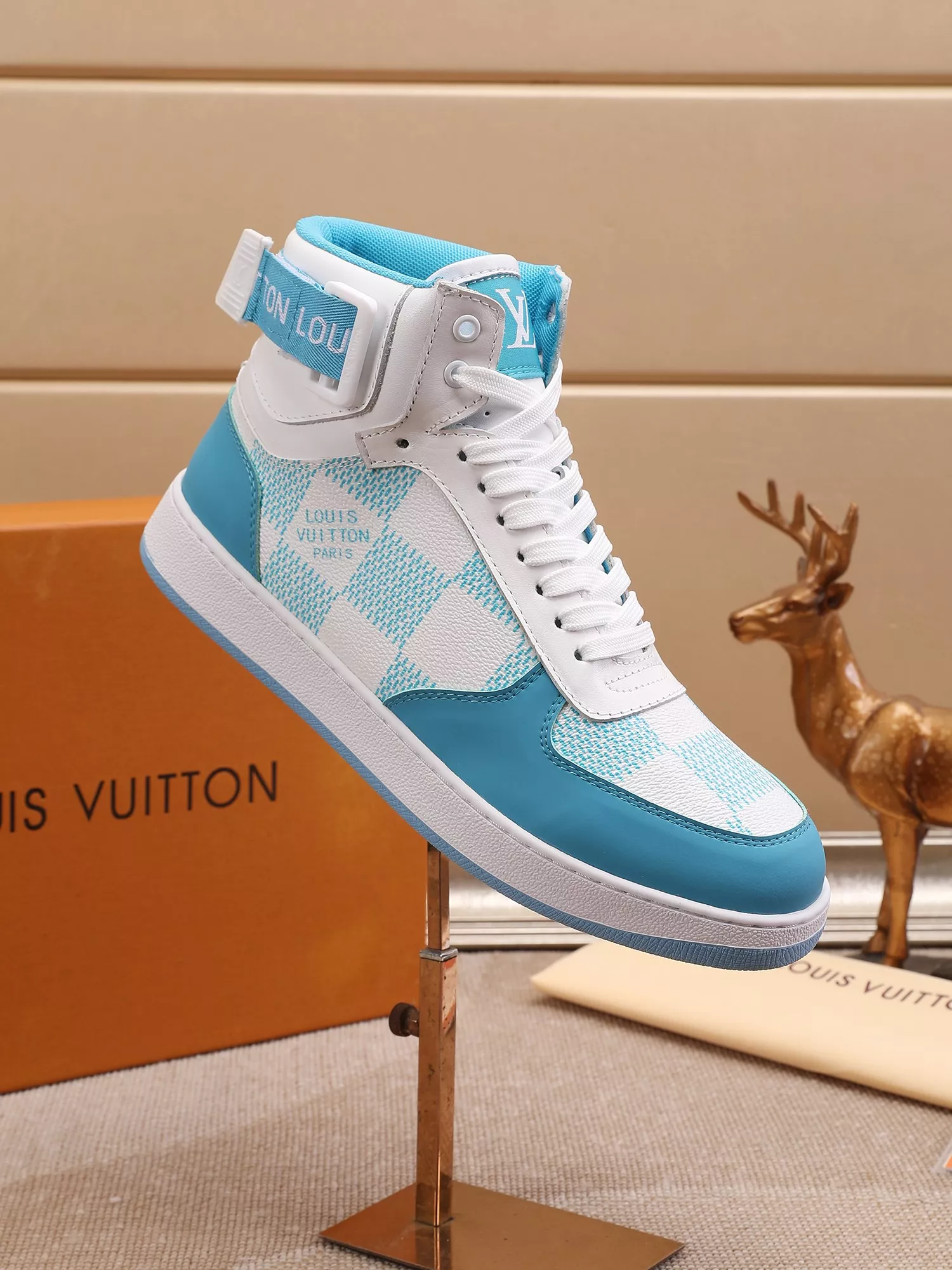Louis Vuitton High Tops Shoes For Men Refined 9667
