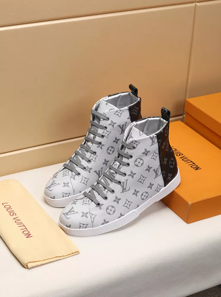 Louis Vuitton High Tops Shoes For Men Sleek 7847