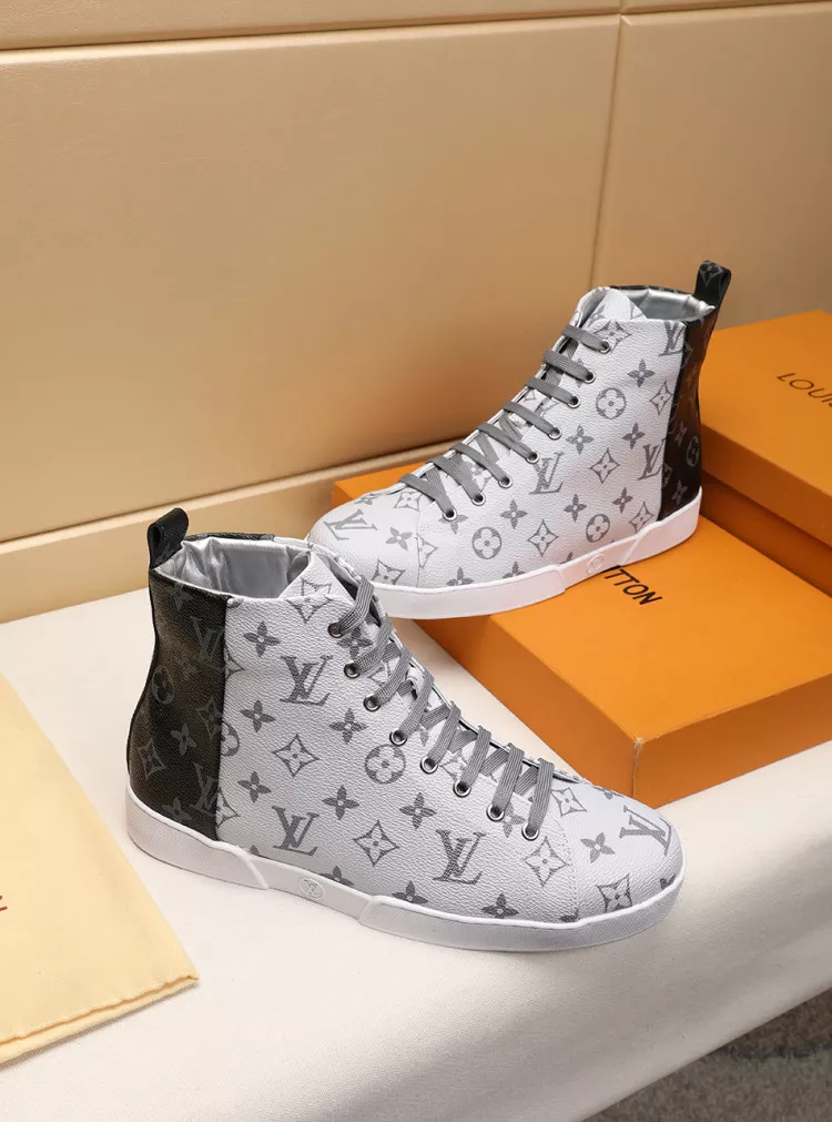 Louis Vuitton High Tops Shoes For Men Sleek 7847