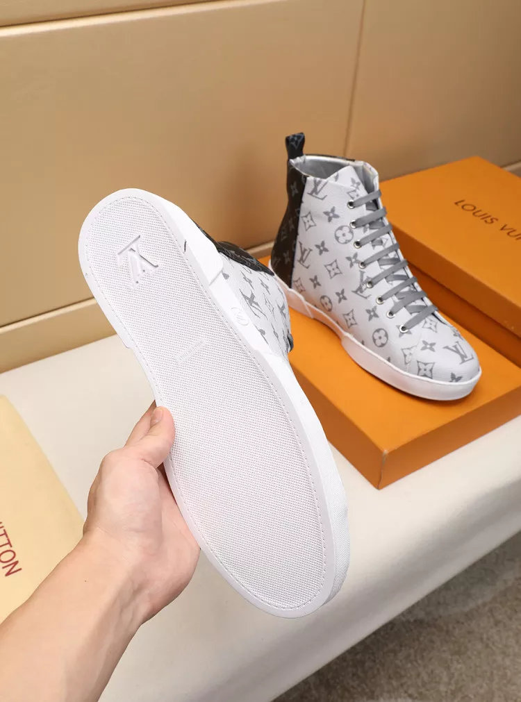 Louis Vuitton High Tops Shoes For Men Sleek 7847