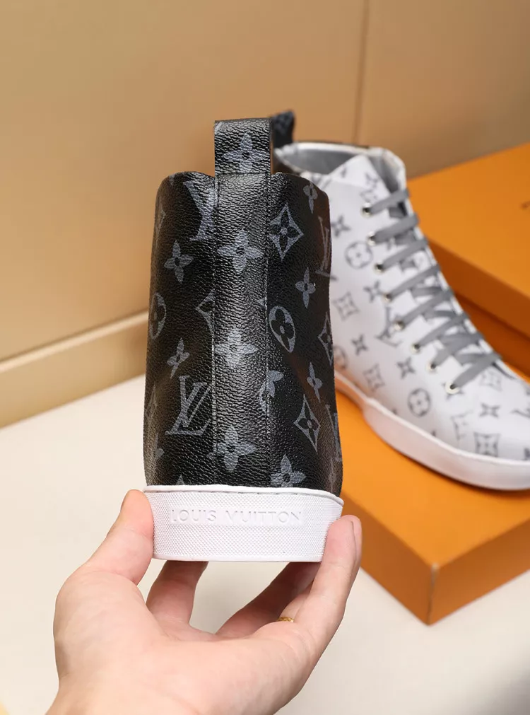 Louis Vuitton High Tops Shoes For Men Sleek 7847