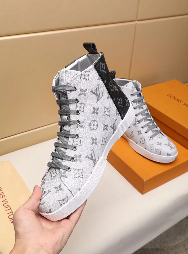 Louis Vuitton High Tops Shoes For Men Sleek 7847