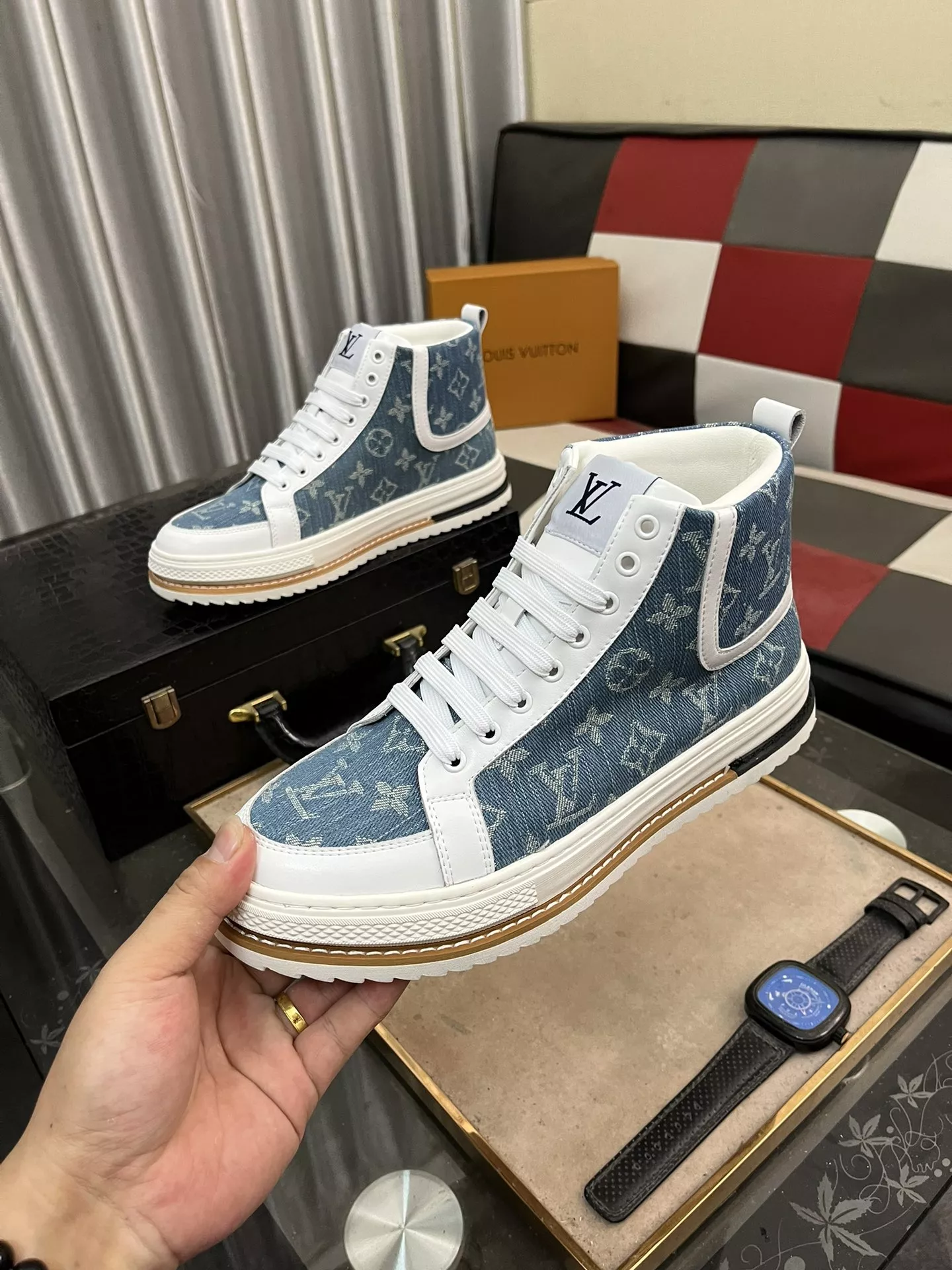 Louis Vuitton High Tops Shoes For Men SmartChoice 2245