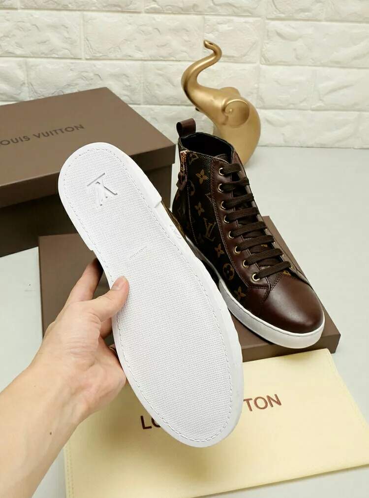Louis Vuitton High Tops Shoes For Men Soft 3700