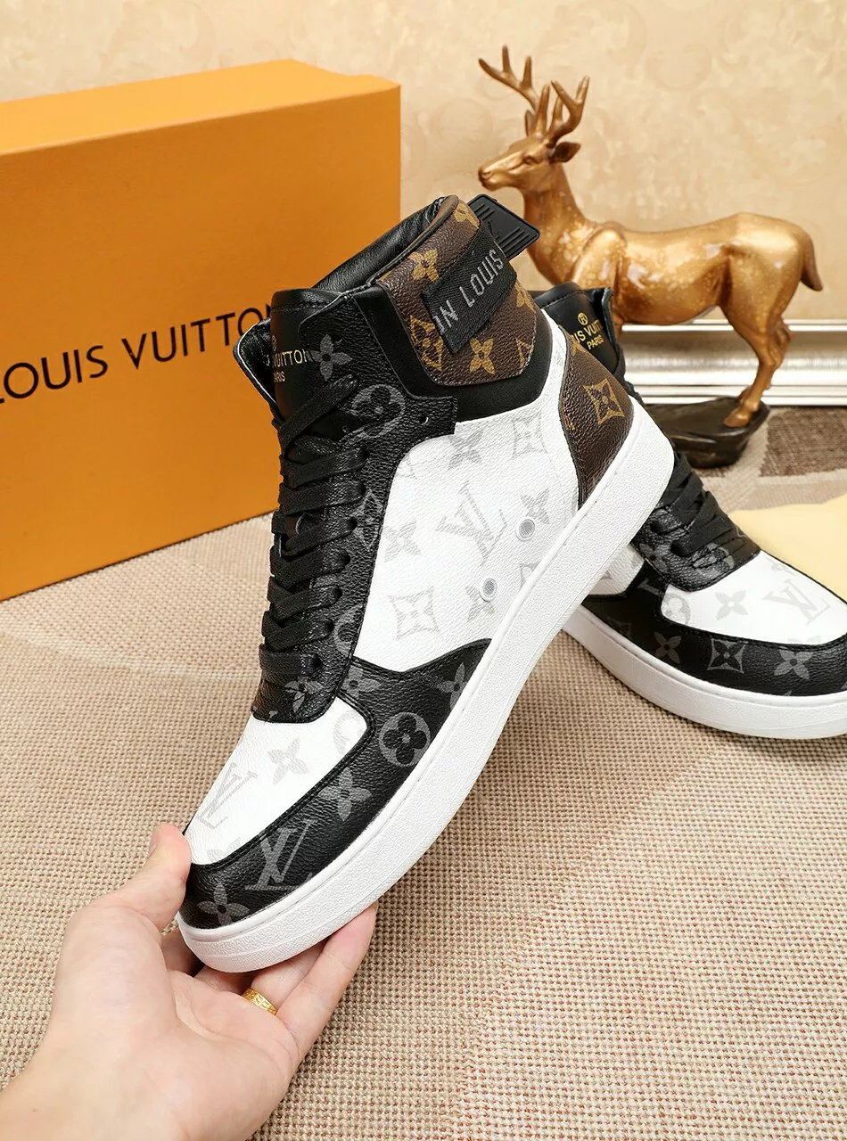 Louis Vuitton High Tops Shoes For Men Sophisticated 9709