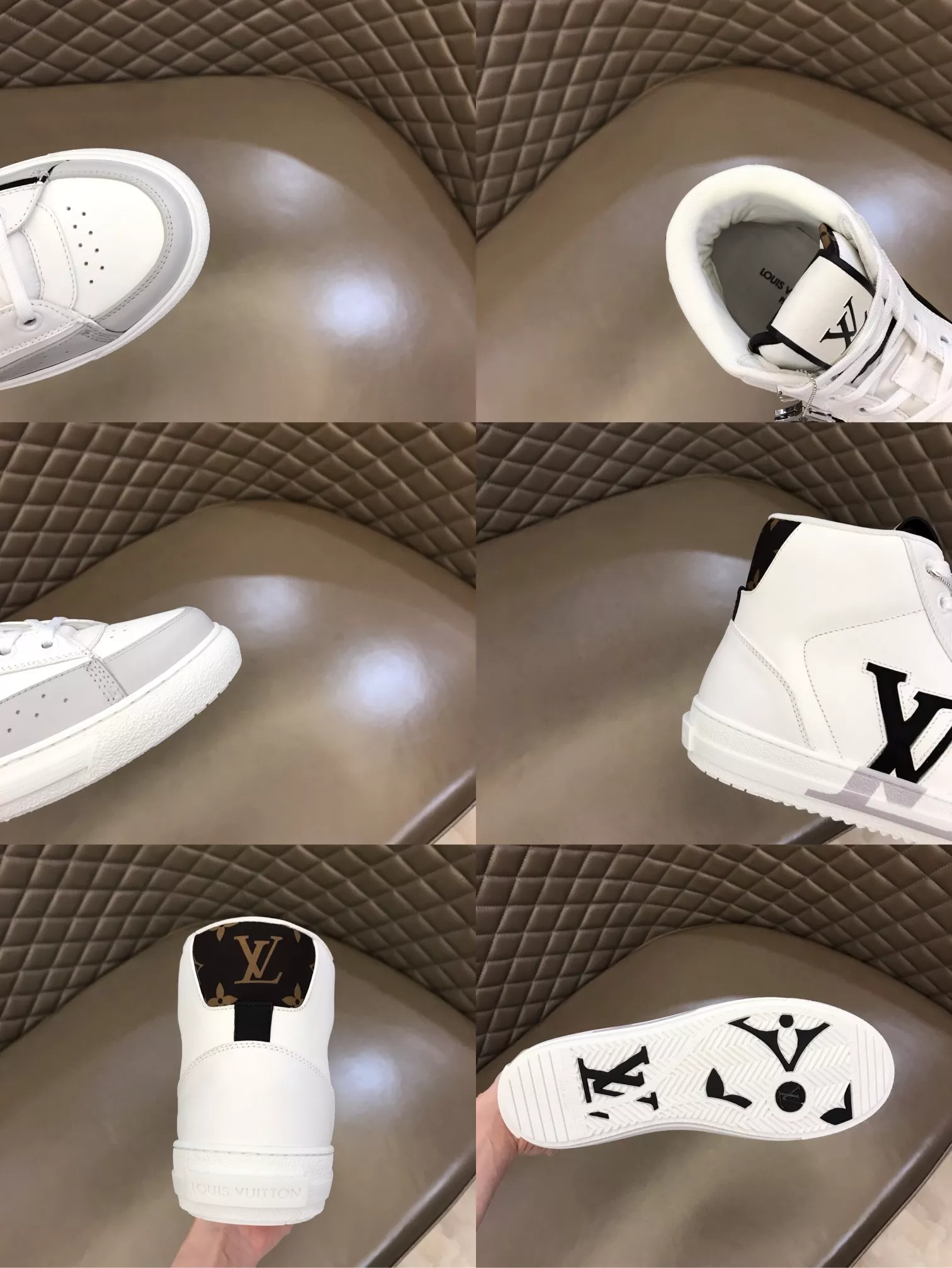 Louis Vuitton High Tops Shoes For Men Timeless 6304