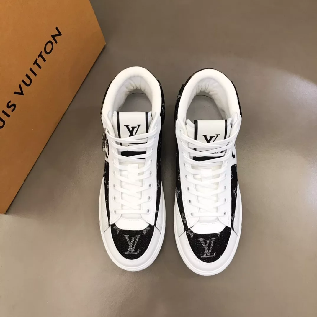 Louis Vuitton High Tops Shoes For Men Versatile 8159