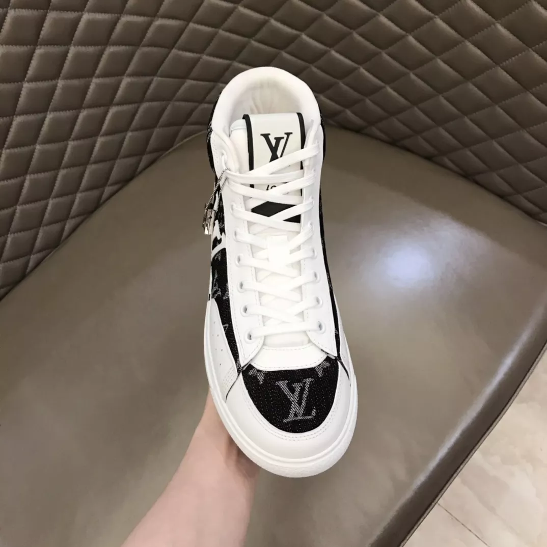 Louis Vuitton High Tops Shoes For Men Versatile 8159