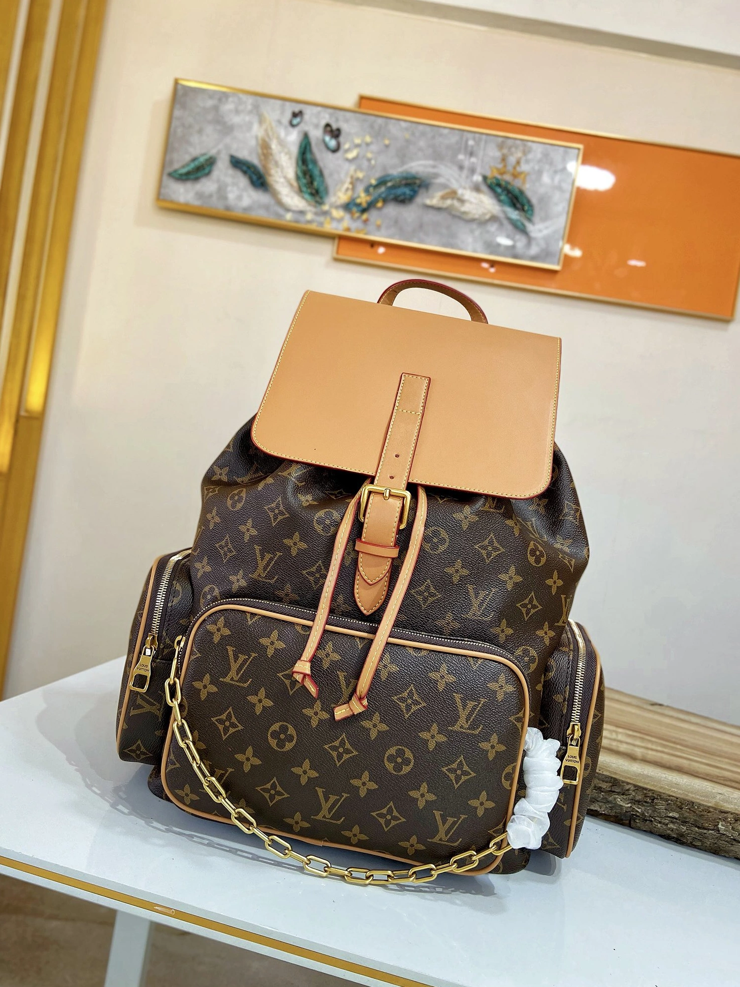 Louis Vuitton LV AAA Man Backpacks AllSeason 1257