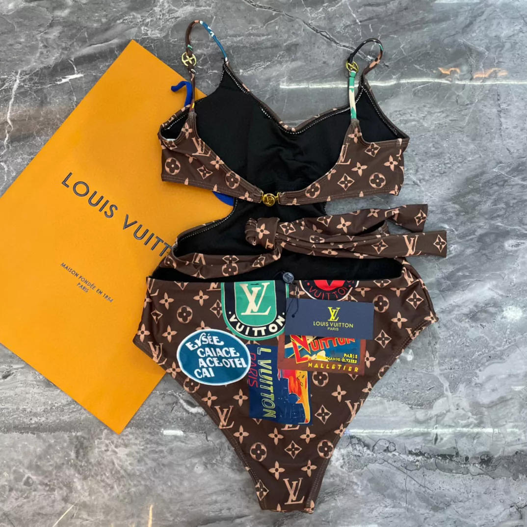 Louis Vuitton LV Bathing Suits For Women Versatile 1079