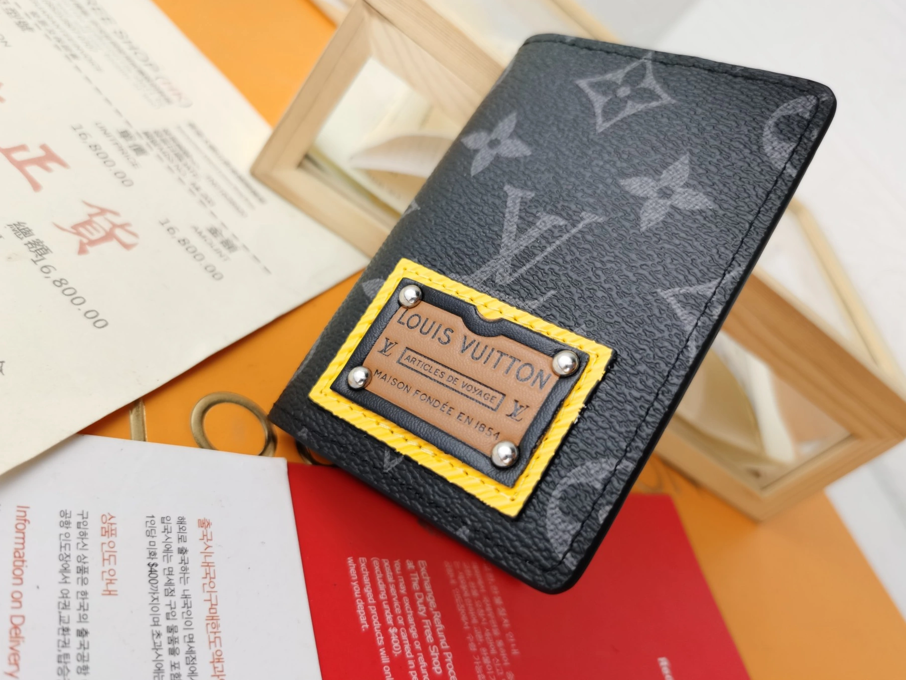Louis Vuitton LV Card Case For Unisex Affordable 1771