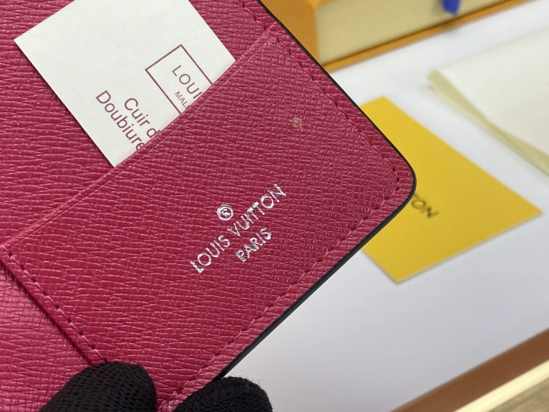 Louis Vuitton LV Card Case For Unisex Durable 6400