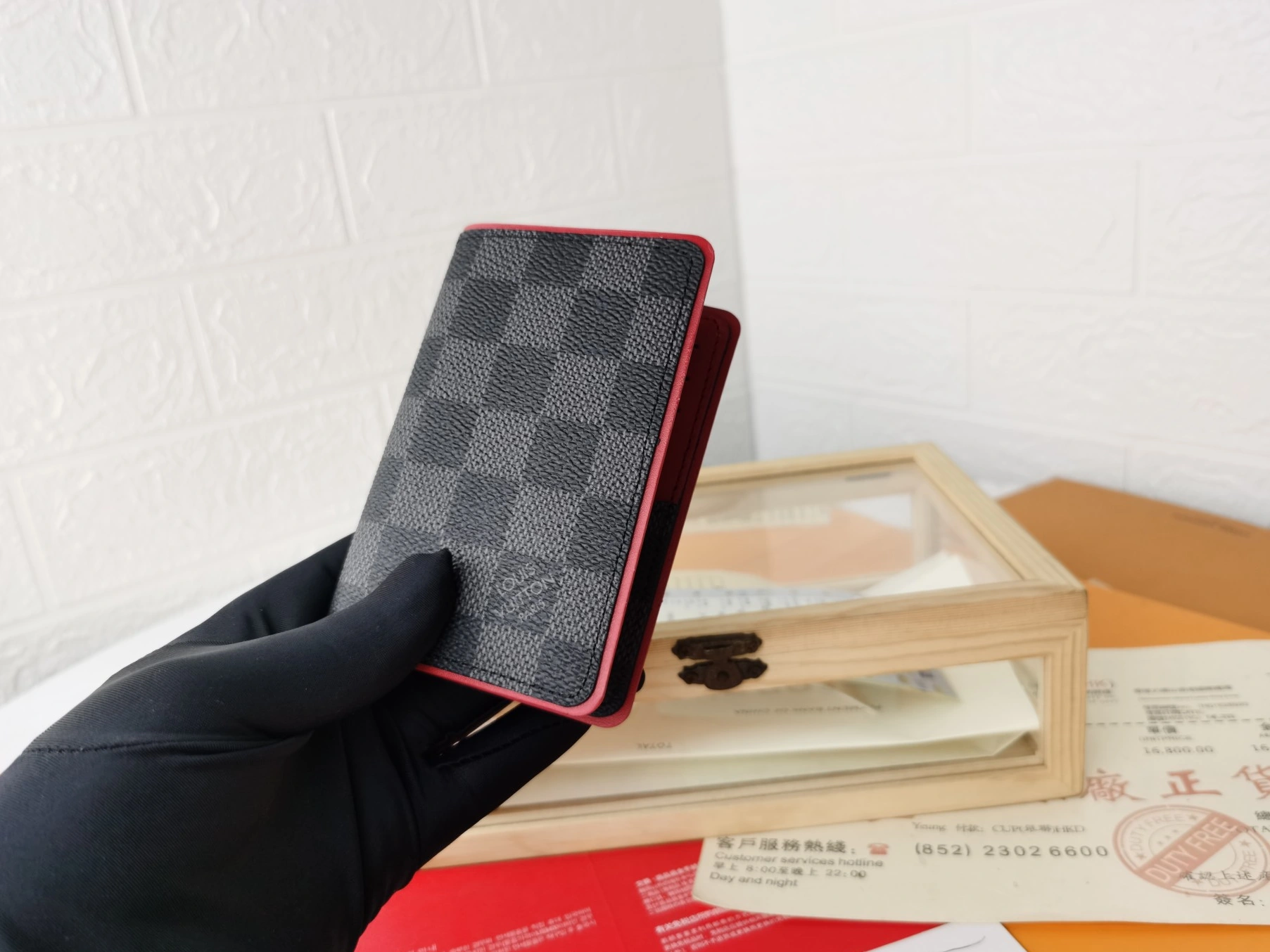 Louis Vuitton LV Card Case For Unisex GoodFit 9625