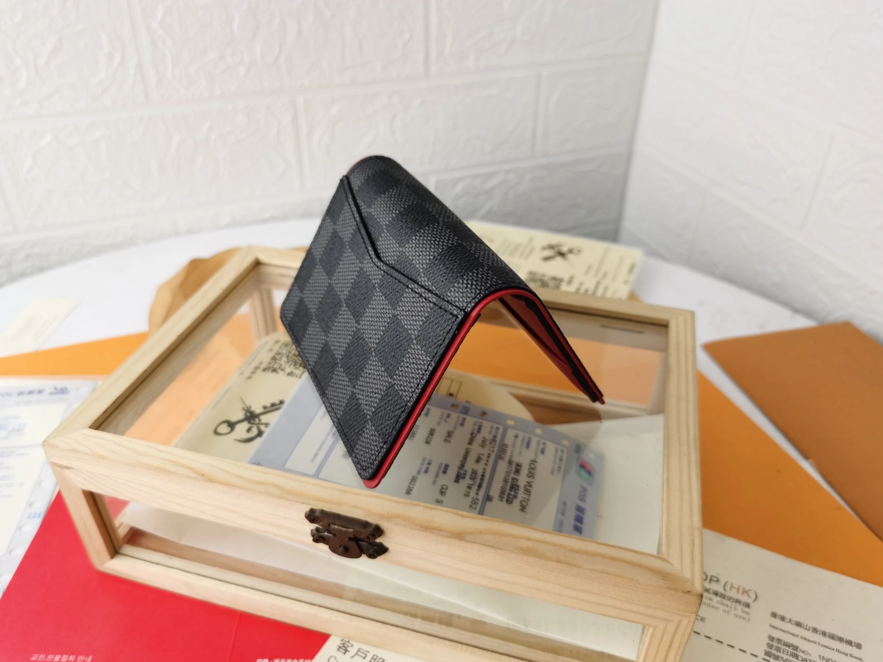 Louis Vuitton LV Card Case For Unisex GoodFit 9625
