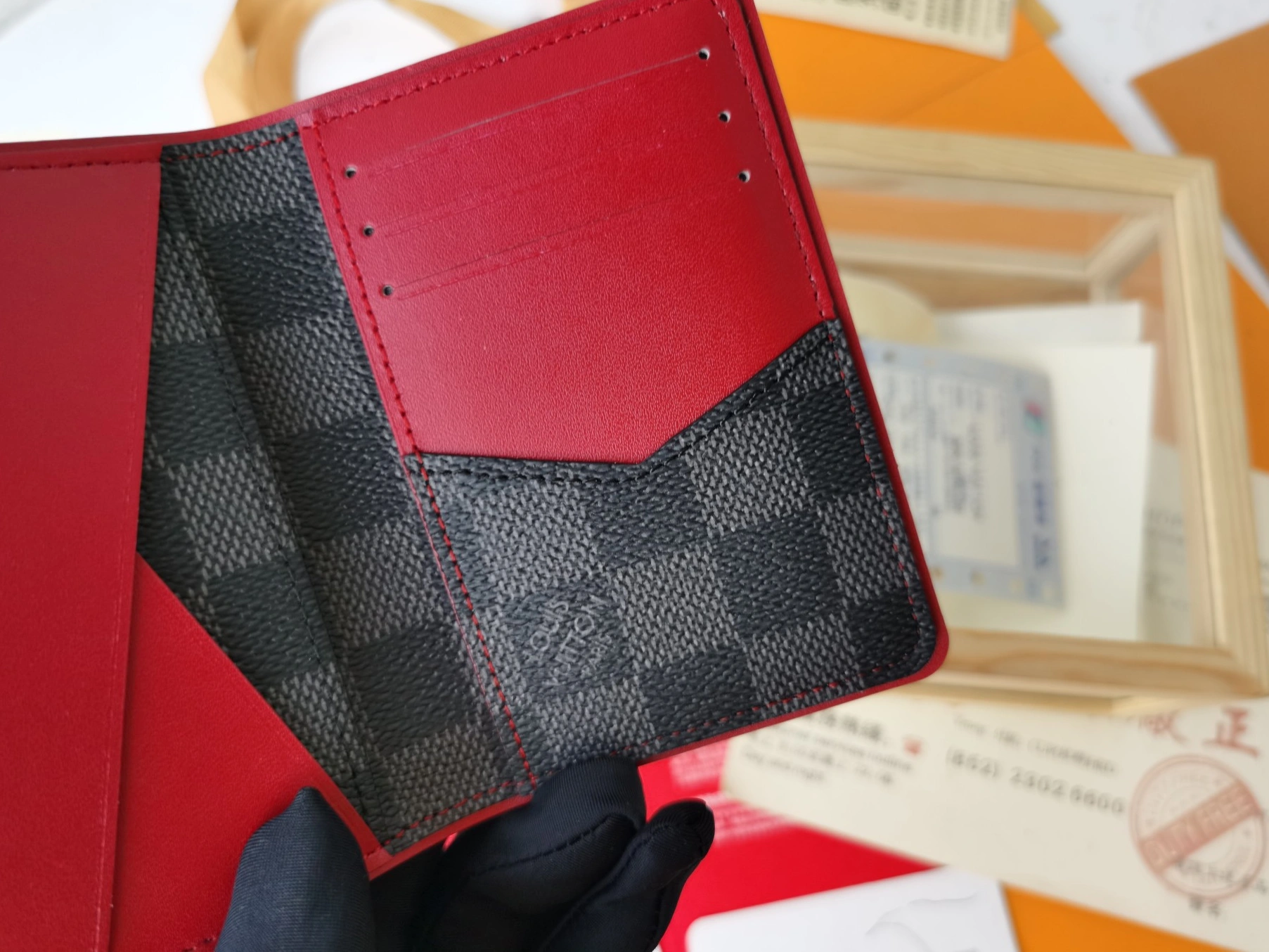 Louis Vuitton LV Card Case For Unisex GoodFit 9625