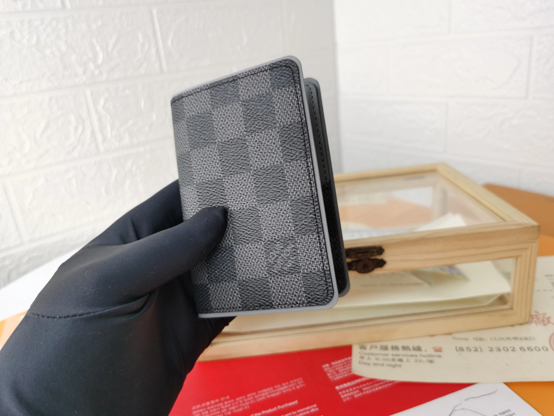 Louis Vuitton LV Card Case For Unisex Unique 6620