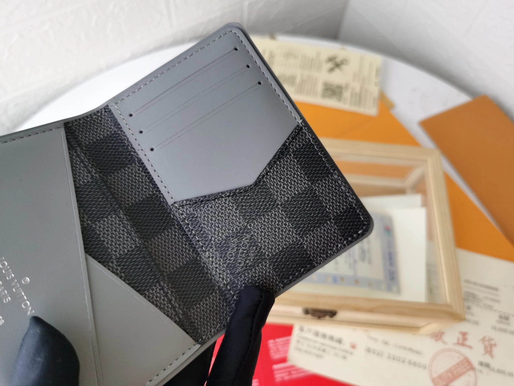 Louis Vuitton LV Card Case For Unisex Unique 6620