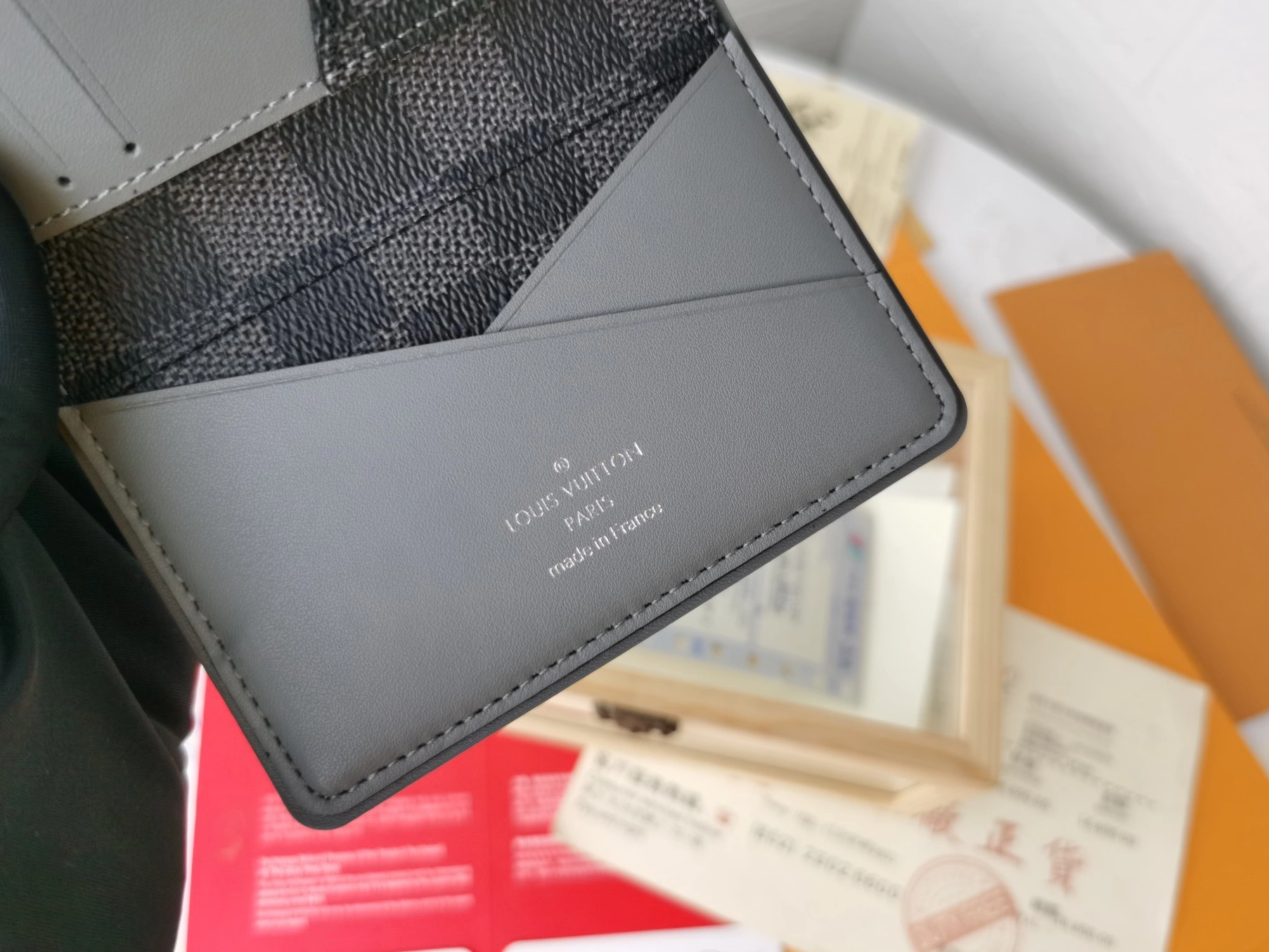 Louis Vuitton LV Card Case For Unisex Unique 6620