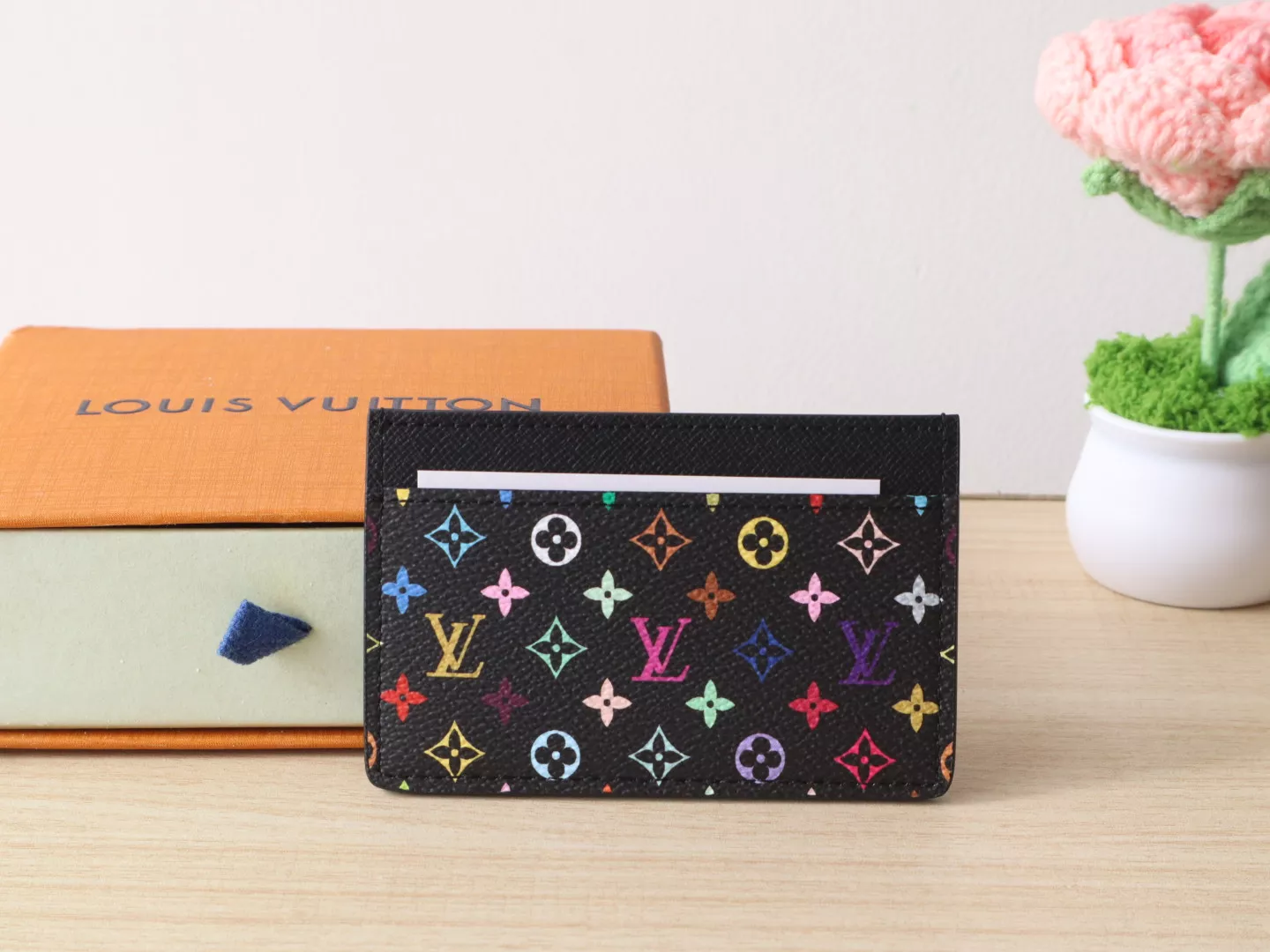 Louis Vuitton LV Card Case For Women Comfortable 4783