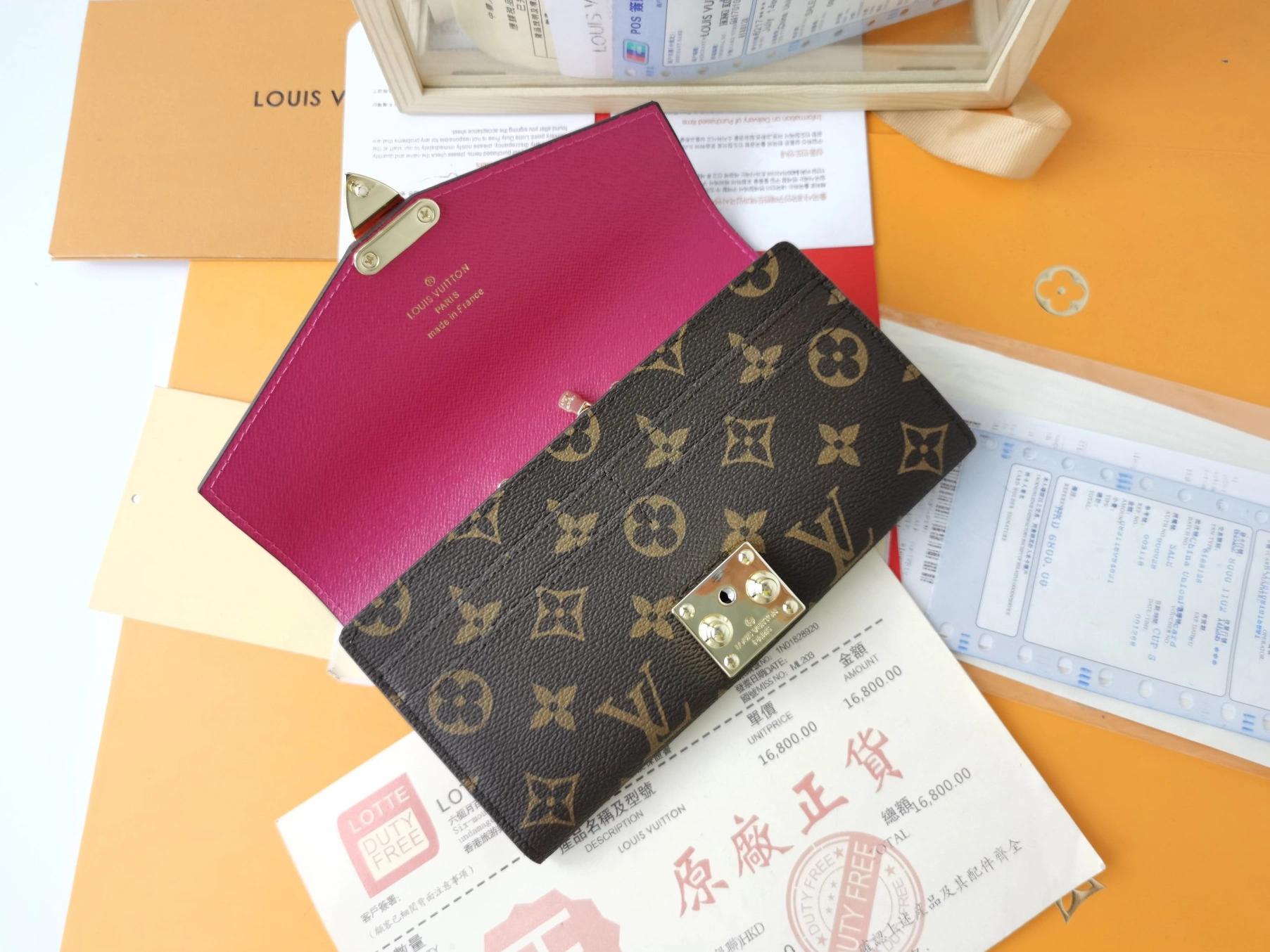 Louis Vuitton LV Card Case For Women Functional 2323