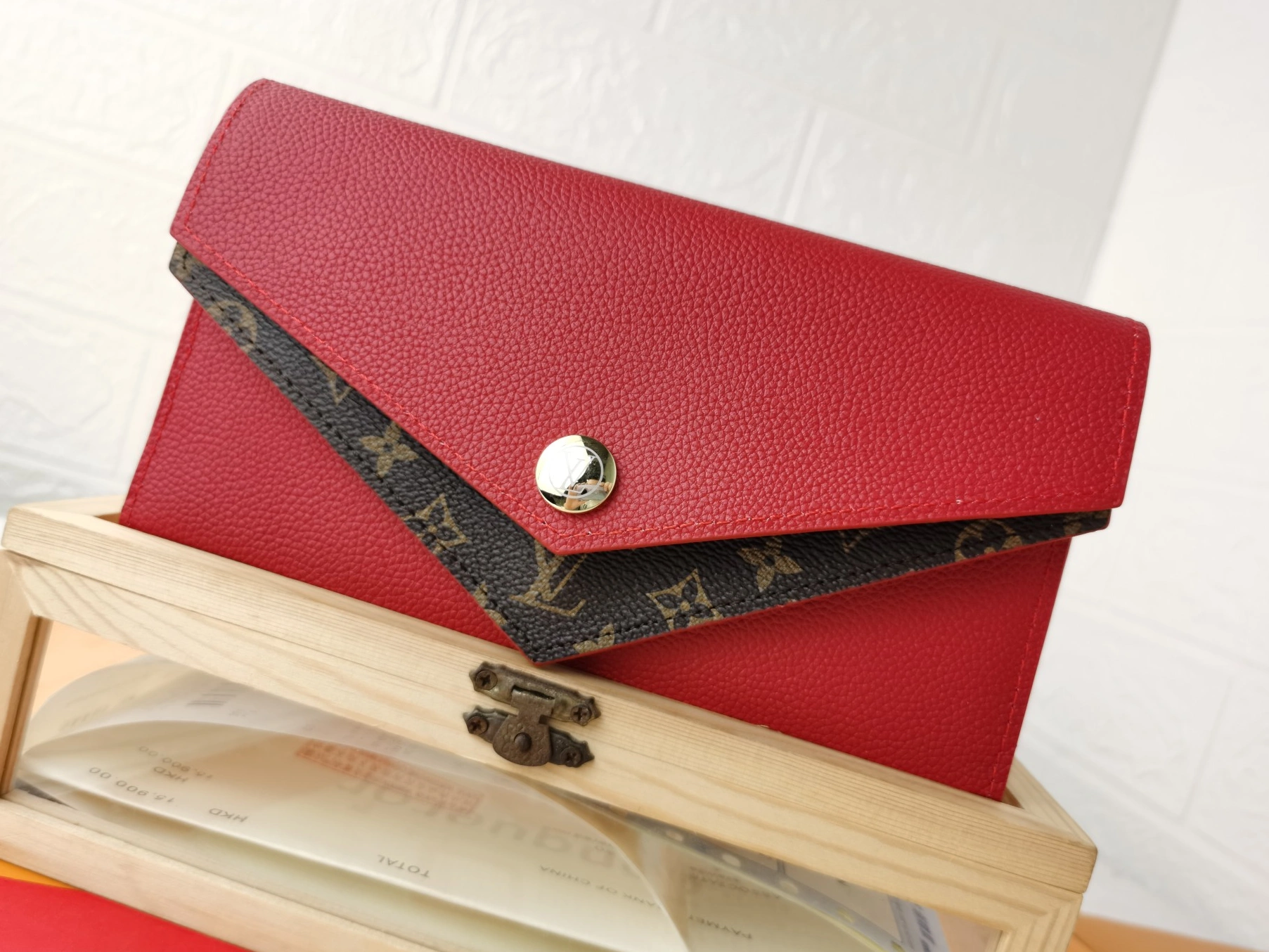 Louis Vuitton LV Card Case For Women Practical 9373