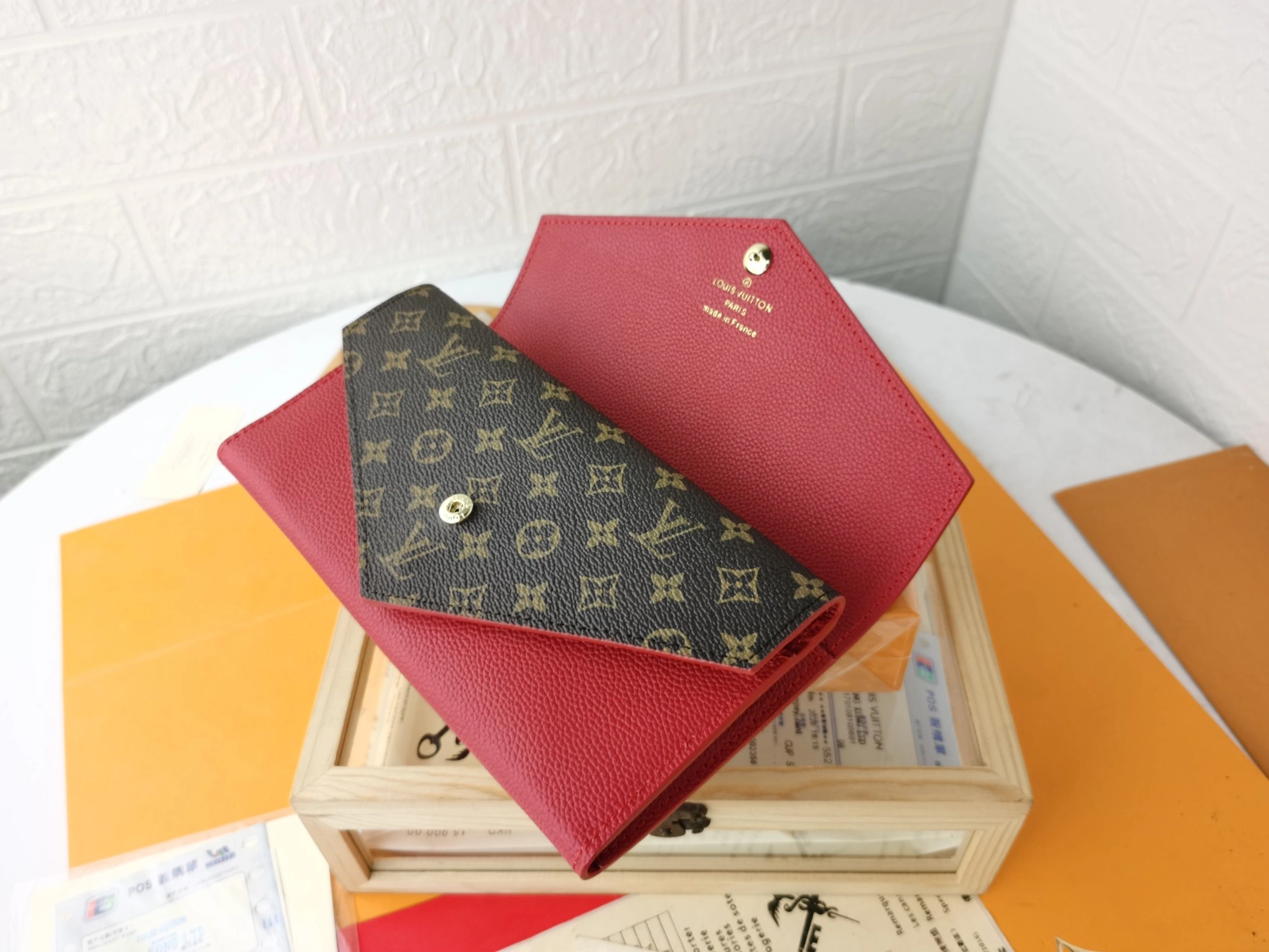 Louis Vuitton LV Card Case For Women Practical 9373