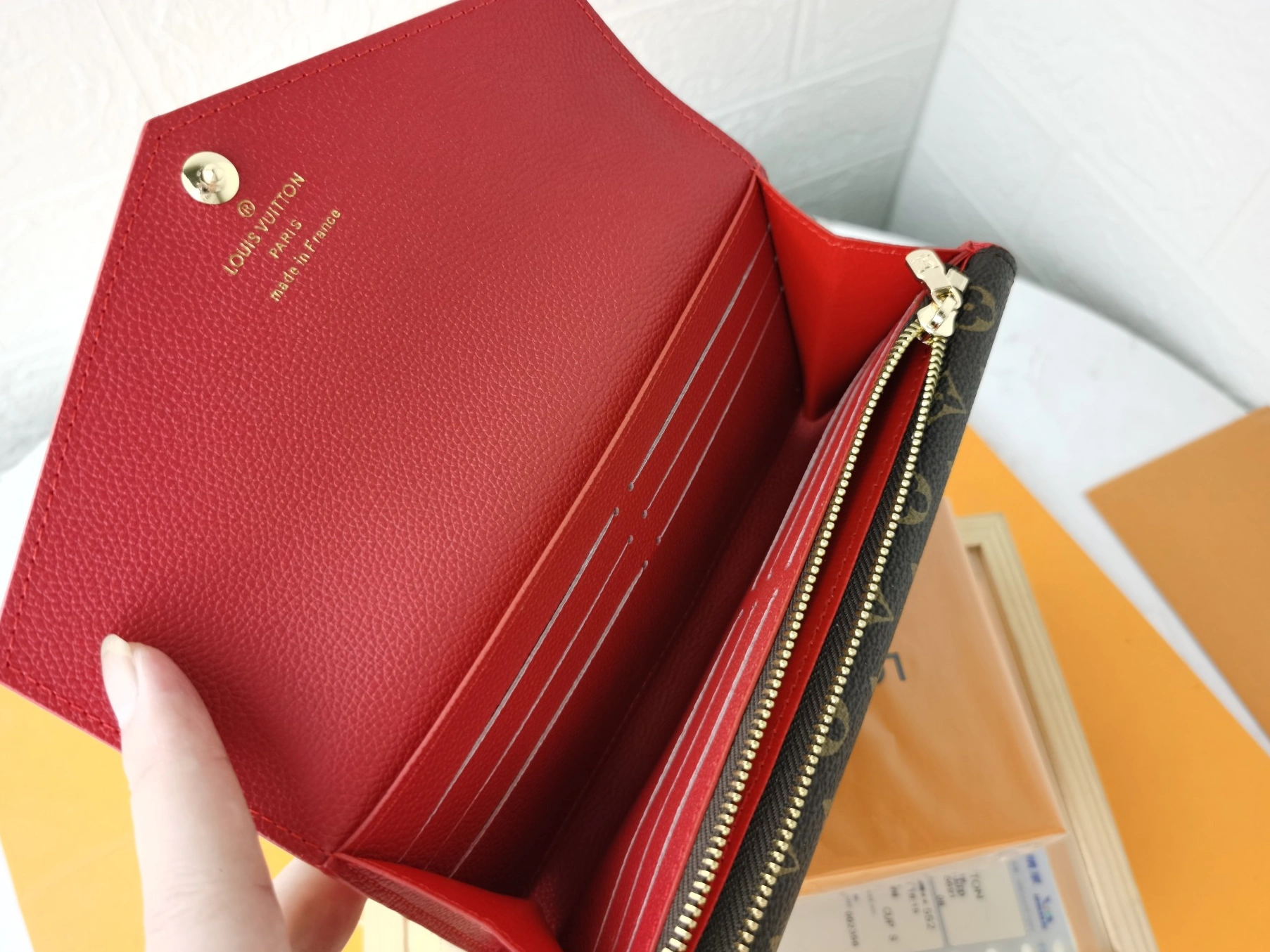 Louis Vuitton LV Card Case For Women Practical 9373