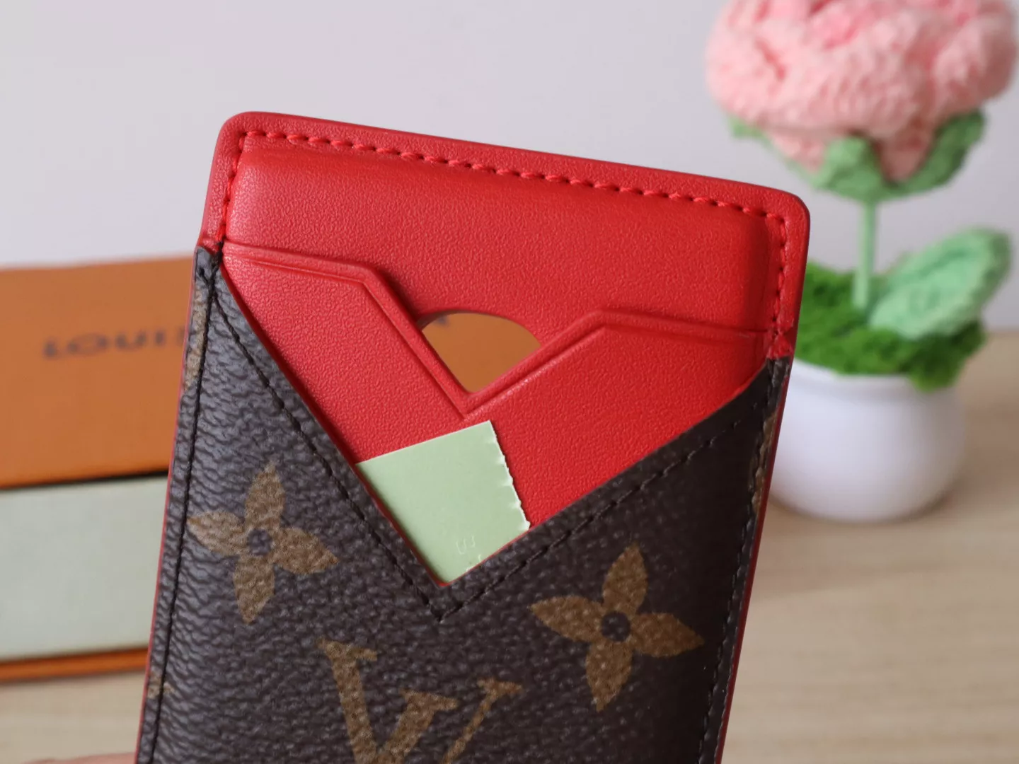 Louis Vuitton LV Card Case For Women Sophisticated 1349