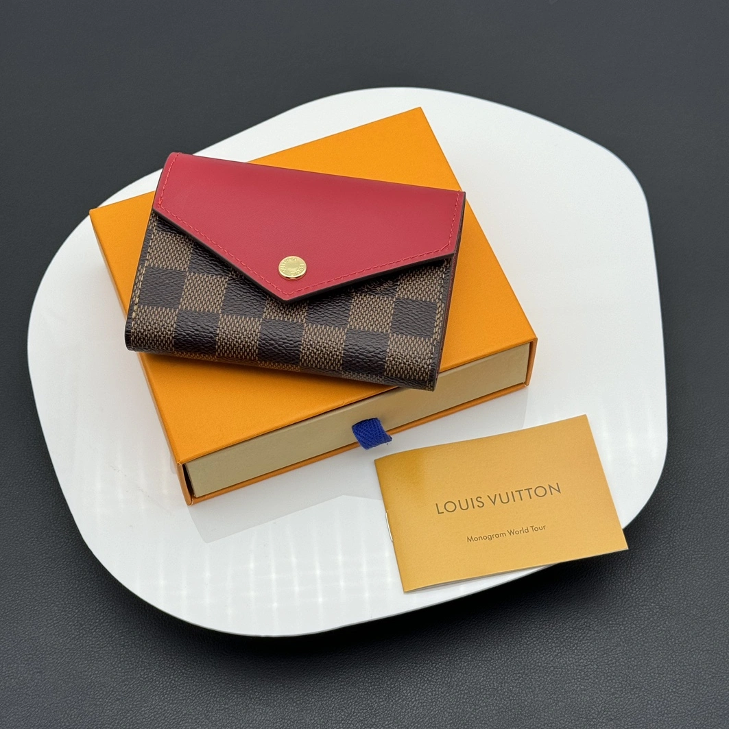 Louis Vuitton LV Card Case For Women Vibrant 2403