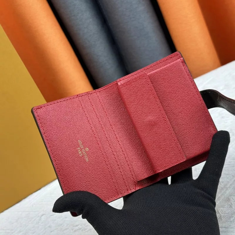 Louis Vuitton LV Card Case In Red DailyWear 1008