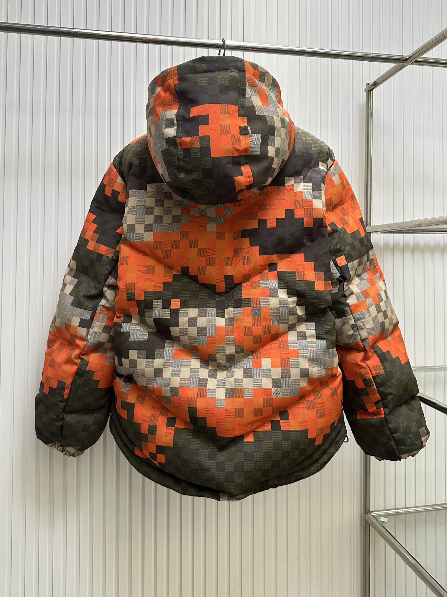 Louis Vuitton LV Down Feather Coat Long Sleeved For Unisex Modern 2196