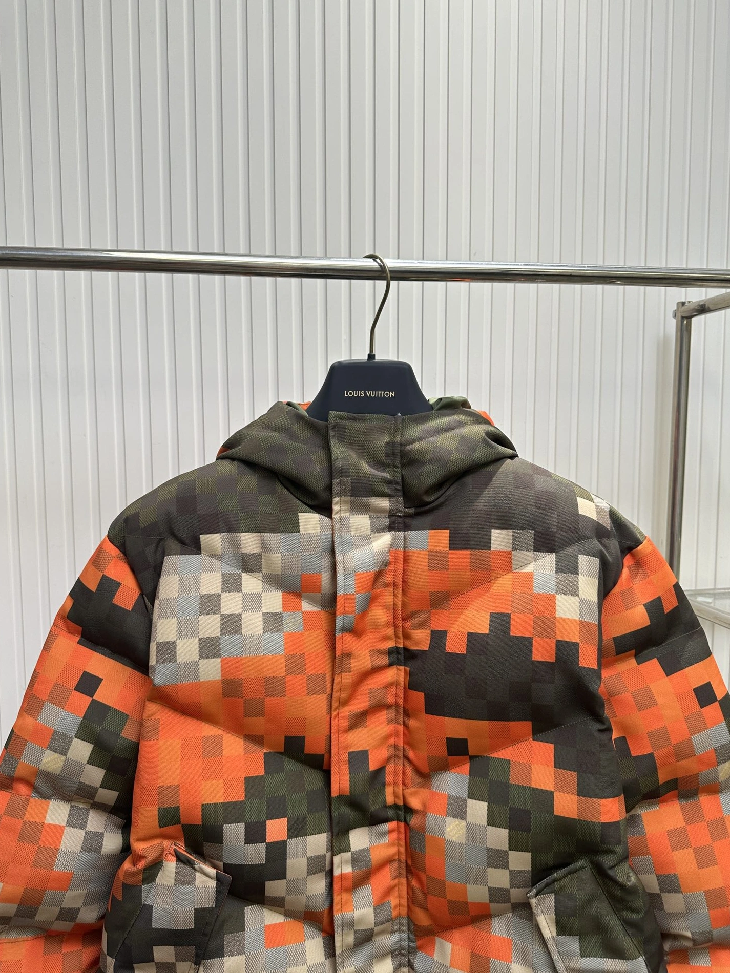 Louis Vuitton LV Down Feather Coat Long Sleeved For Unisex Modern 2196