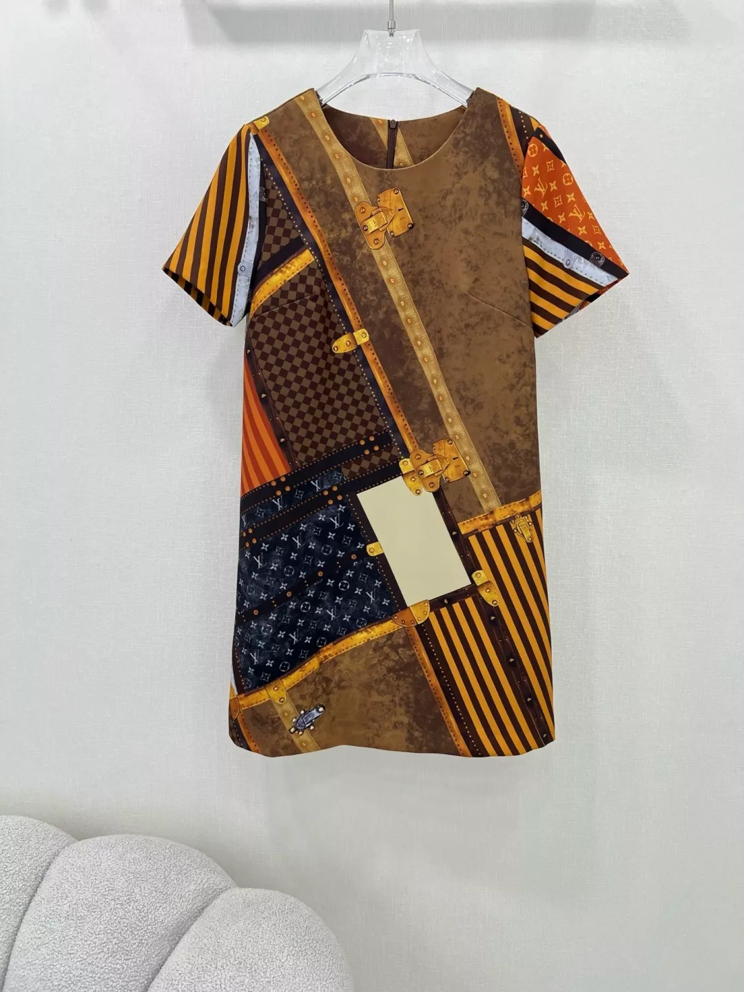 Louis Vuitton LV Dresses Short Sleeved For Women NewStyle 3230