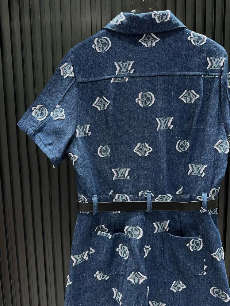 Louis Vuitton LV Dresses Short Sleeved For Women Unique 2559