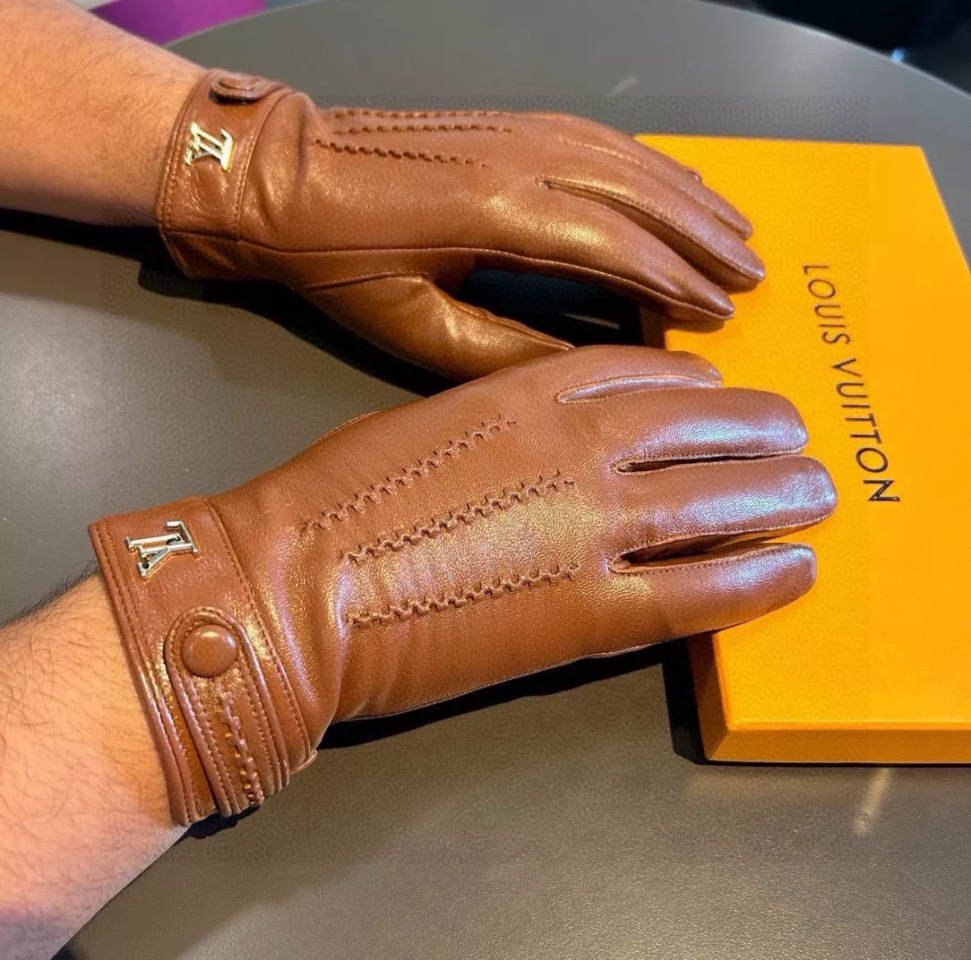 Louis Vuitton LV Gloves For Men Trendsetting 8493