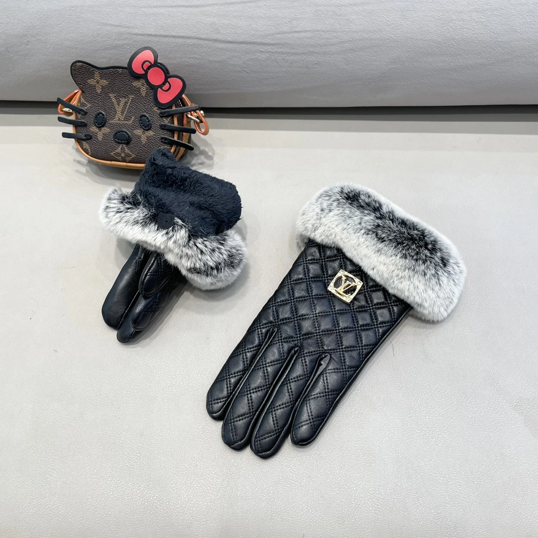 Louis Vuitton LV Gloves For Women Bold 6040