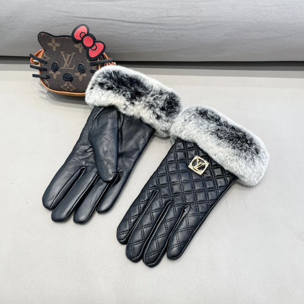 Louis Vuitton LV Gloves For Women Bold 6040