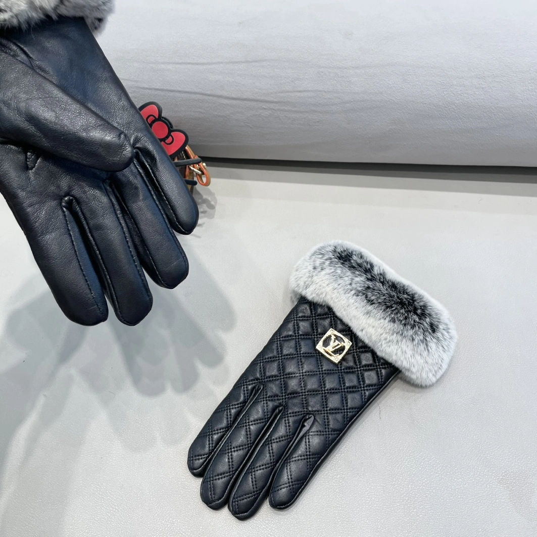 Louis Vuitton LV Gloves For Women Bold 6040