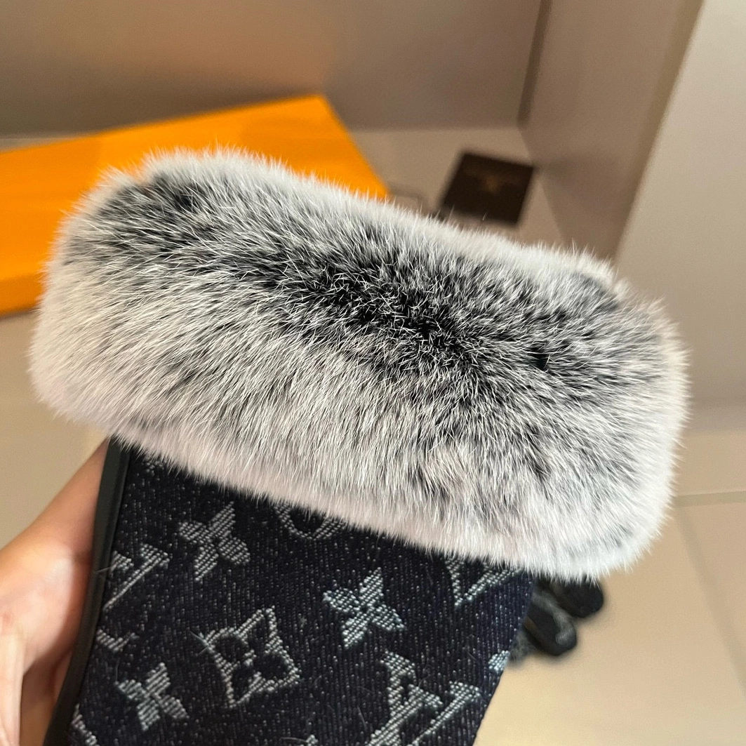 Louis Vuitton LV Gloves For Women Bright 9849