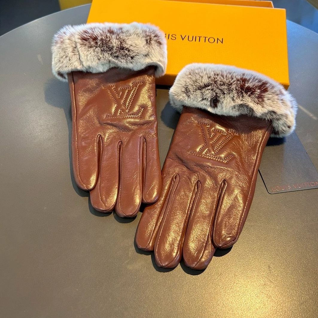 Louis Vuitton LV Gloves For Women Lightweight 9104