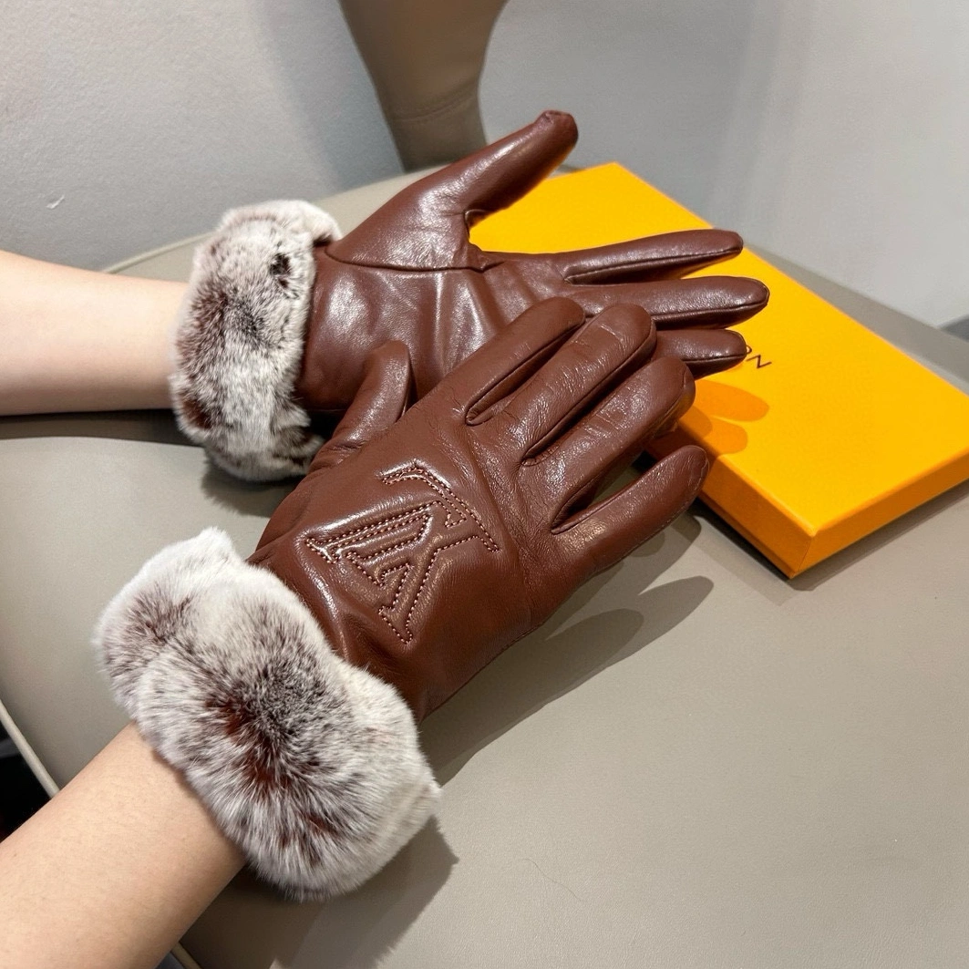 Louis Vuitton LV Gloves For Women Lightweight 9104