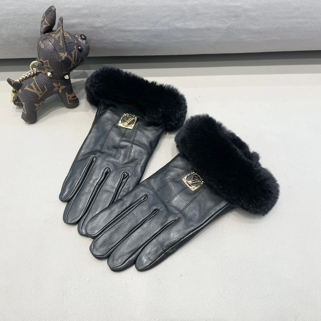 Louis Vuitton LV Gloves For Women Popular 555