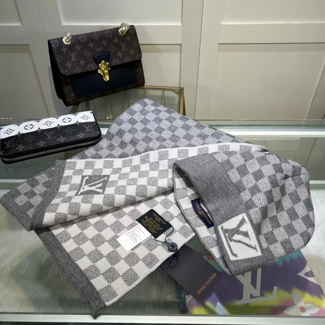 Louis Vuitton LV Hat and Scarf Set SportInspired 4894
