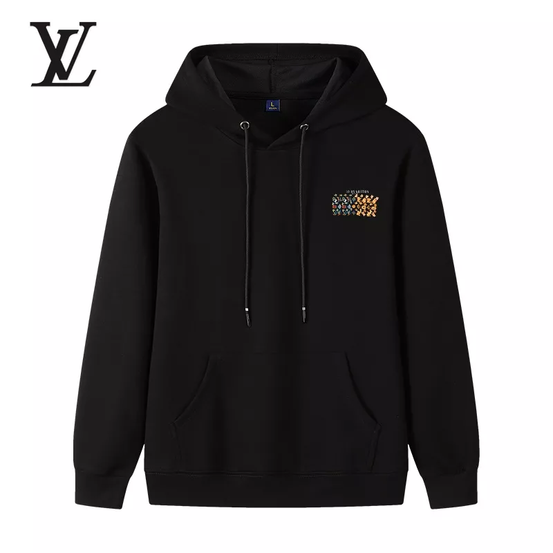 Louis Vuitton LV Hoodies Long Sleeved For Men Bright 5077
