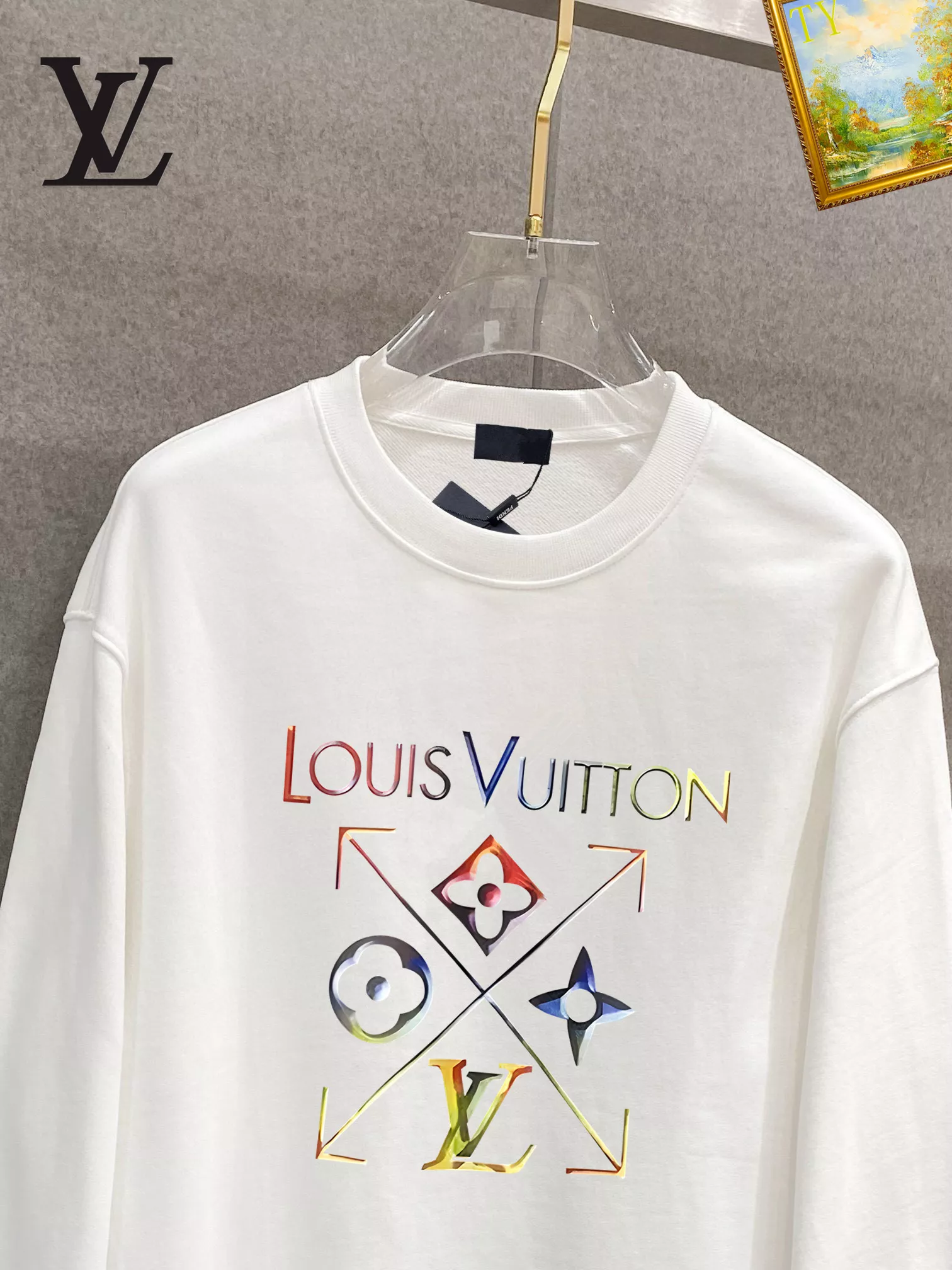 Louis Vuitton LV Hoodies Long Sleeved For Men Trendsetting 8261