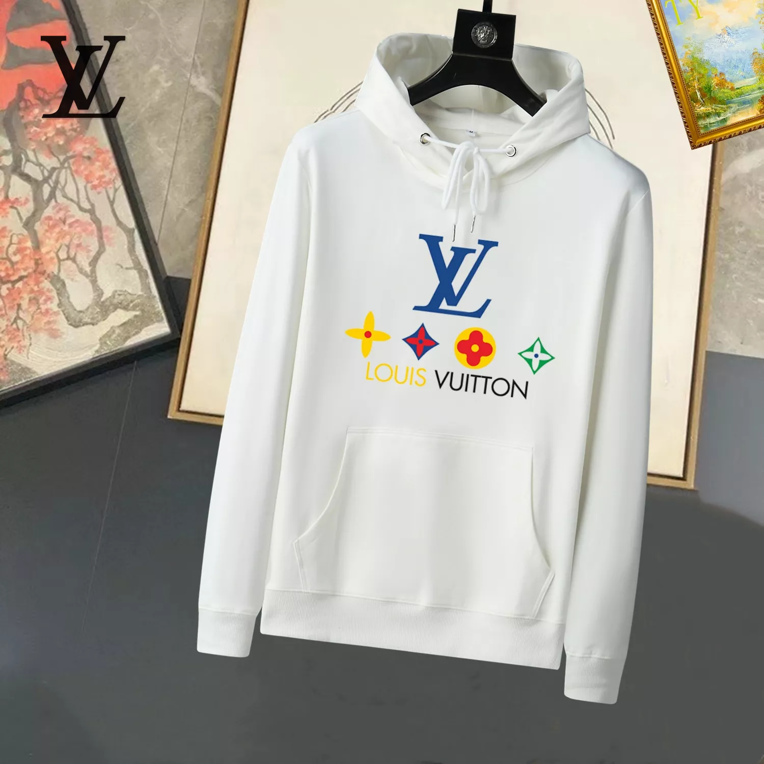 Louis Vuitton LV Hoodies Long Sleeved For Men Unique 2972