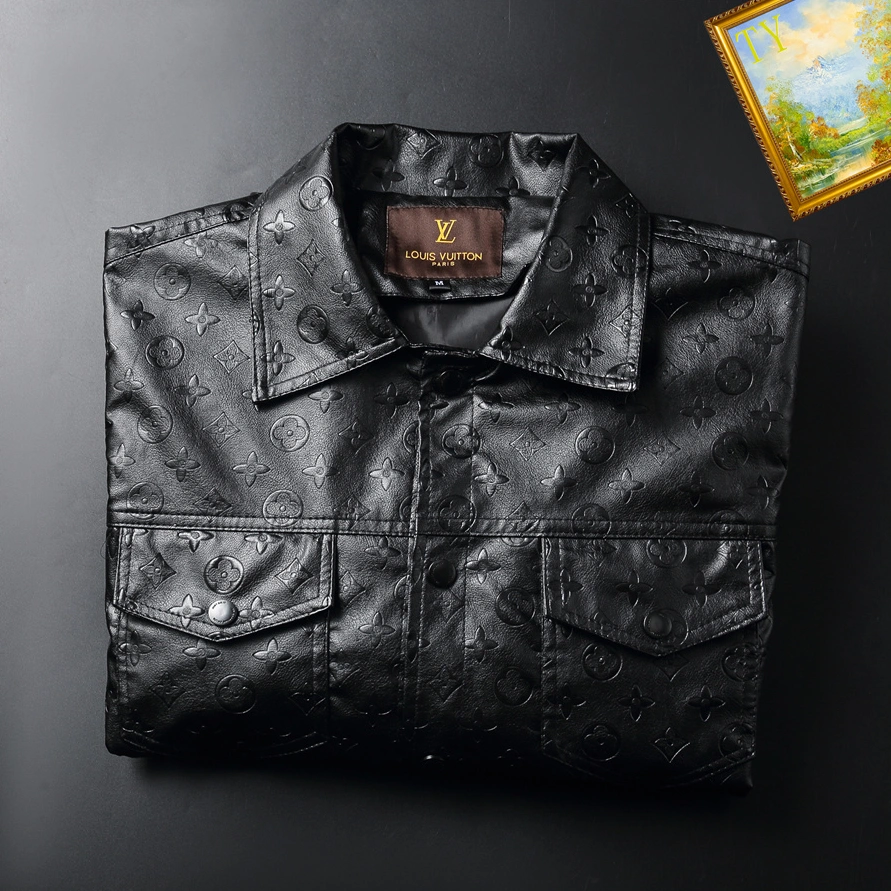 Louis Vuitton LV Jackets Long Sleeved For Men Breathable 3006
