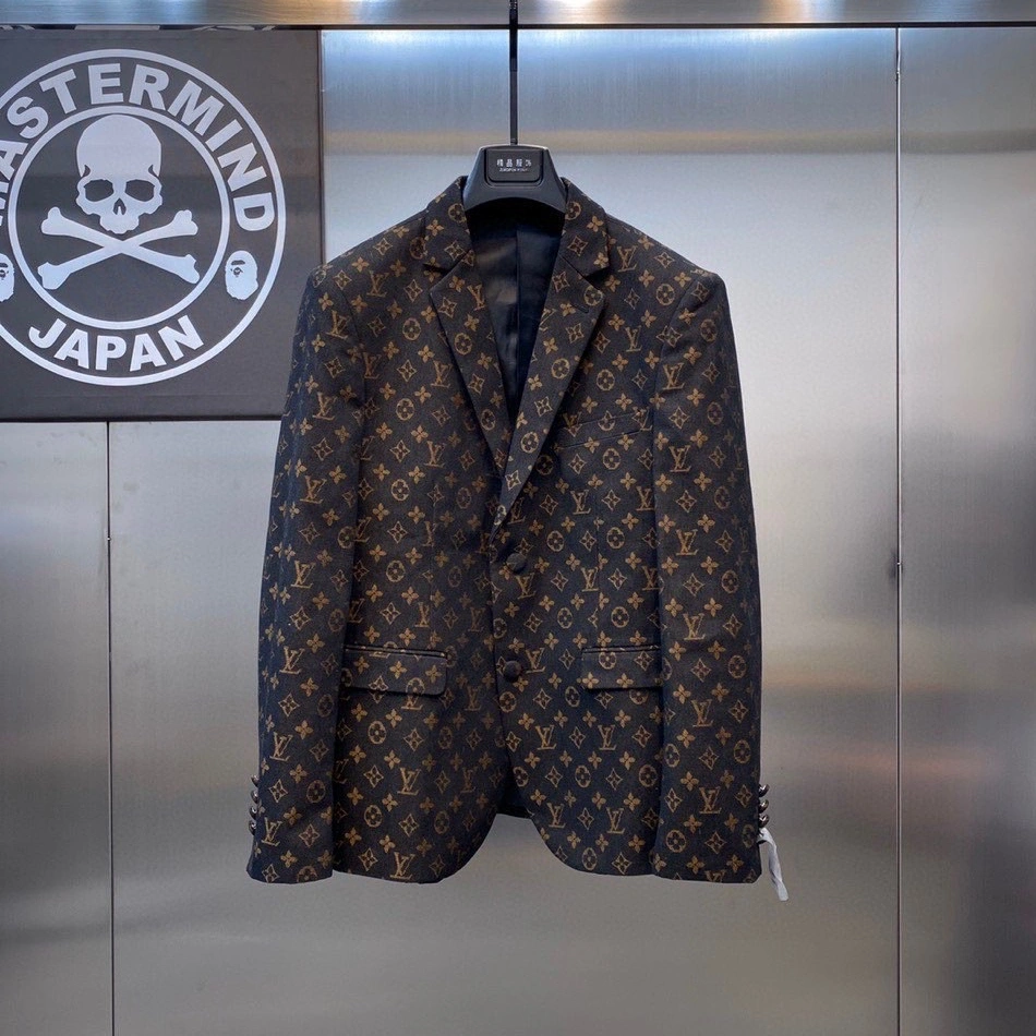 Louis Vuitton LV Jackets Long Sleeved For Men Soft 1157
